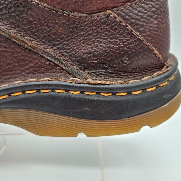 Dr Martens Ordell Brown Leather Oxford Shoes Men\'s 12 Casual Work Comfort 11194 main image 4